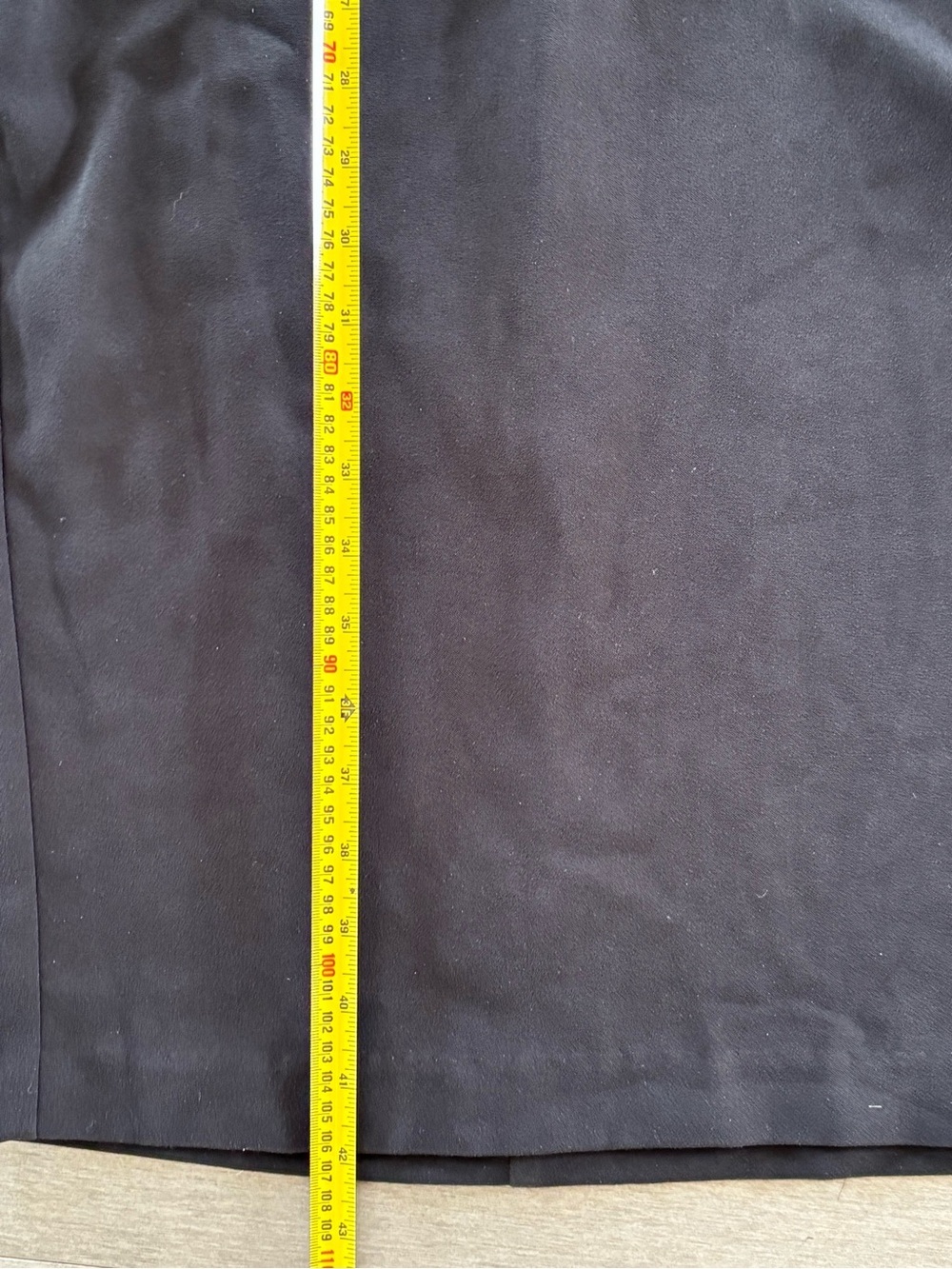 Marciano Black Sheath Dress Gold Waist Detail Long Sleeve XS - Picture 5 of 11